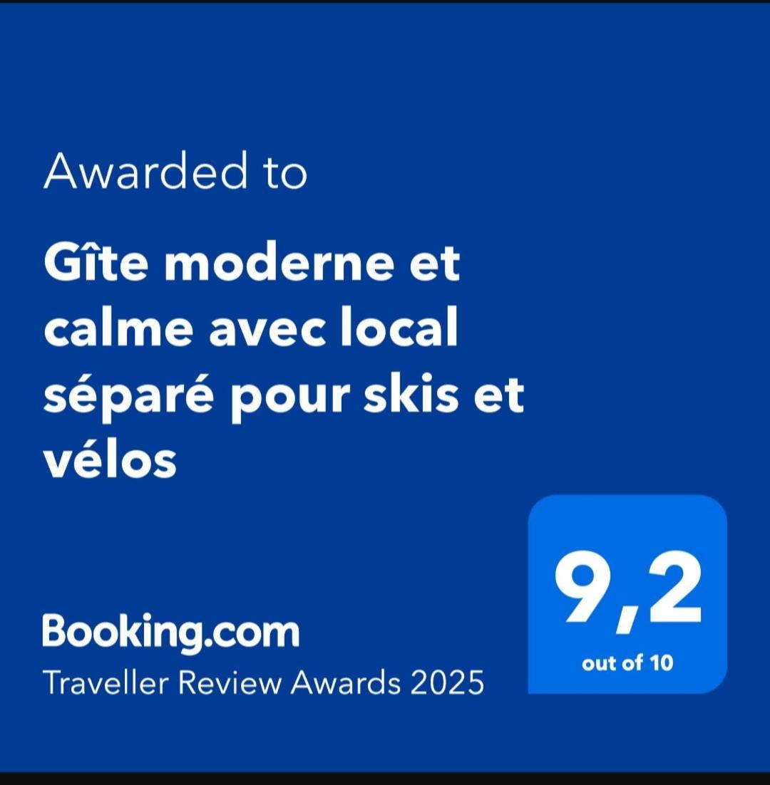 Gite Moderne Et Calme Avec Local Separe Pour Skis Et Velos Корнимон Экстерьер фото